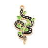 Alloy Enamel Pendants ENAM-K070-06A-G-1