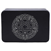 Knot & Star Printed Iron Tarot Card Collection Boxes AJEW-CN0007-91A-6