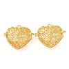 Brass Cage Pendants KK-CBA8ACD-02G-C-1
