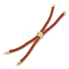 Cotton Cord Bracelet Making KK-F758-03-10-G-2