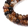 Natural Banded Agate Beads Strands G-F790-I01-01P-4