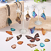  DIY Butterfly Wing Earring Making Kit DIY-TA0005-14-15