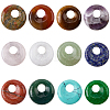 12Pcs 12 Styles Natural & Synthetic Mixed Gemstone Pendants G-SC0003-89-1