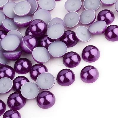 ABS Plastic Cabochons OACR-S012-3mm-Z47-1