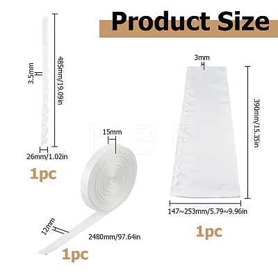 Bridal Dress Zipper Replacement AJEW-WH0609-837C-02-1