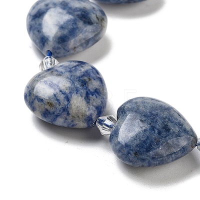 Natural Blue Spot Jasper Beads Strands G-C150-A27-01-1