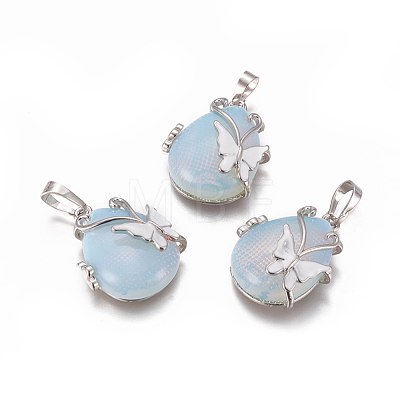 Opalite Pendants G-K296-B03-1