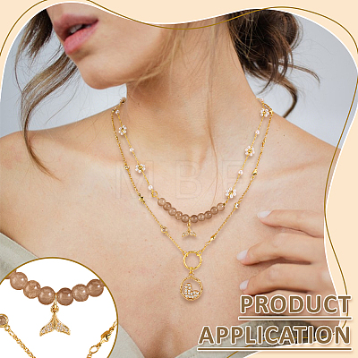 28Pcs 2 Colors Brass Open Jump Rings KK-BC0015-82-1