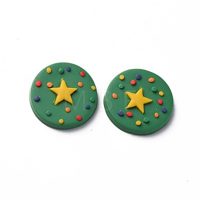 Handmade Polymer Clay Cabochons CLAY-T017-14-1