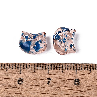 Picasso Transparent Glass Beads SEED-N012-07K-1