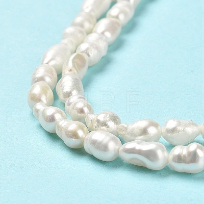Natural Cultured Freshwater Pearl Beads Strands PEAR-E016-152-1