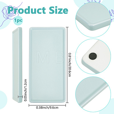 Rectangle Porcelain Jewelry Trays DJEW-JOY0001-01B-1
