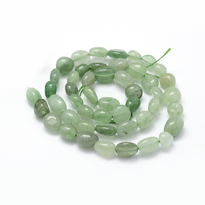 Natural Green Aventurine Beads Strands G-K230-05B-1