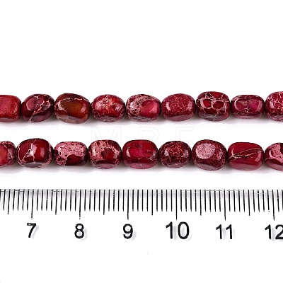 Natural Imperial Jasper Beads Strands G-N342-62E-1