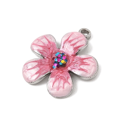 304 Stainless Steel Enamel Pendants SA-CBAA487-04P-02-1