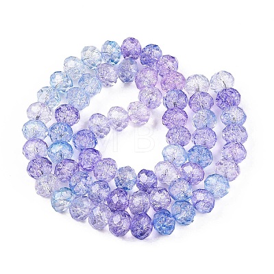 Transparent Glass Beads Strands GLAA-T023-6mm-A11-1