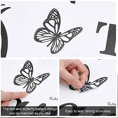 PVC Wall Stickers DIY-WH0228-407-1
