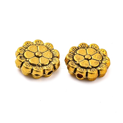 Tibetan Style Alloy Beads PALLOY-F307-06AG-1