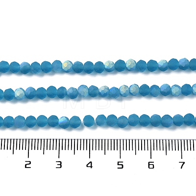 Transparent Glass Beads Strands EGLA-A044-T1mm-MB27-1