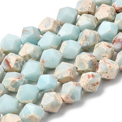 Synthetic Shoushan Stone Beads Strands G-Z119-A01-03B-1