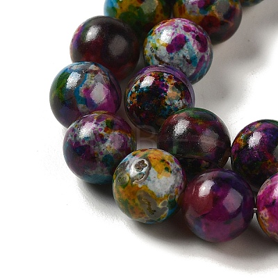 Natural Agate Beads Strands G-P516-A01-A10-1