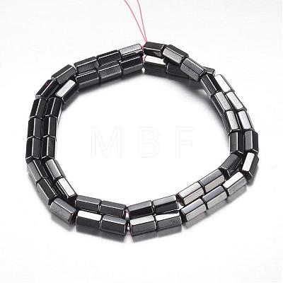 Original Magnetic Synthetic Hematite Bead Strands G-A164-04-1
