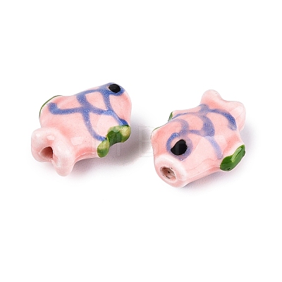 Handmade Porcelain Beads PORC-Q007-09F-1