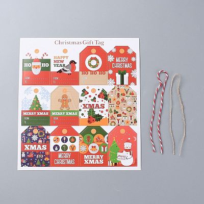 Christmas Theme Paper Tags CDIS-H003-05-1