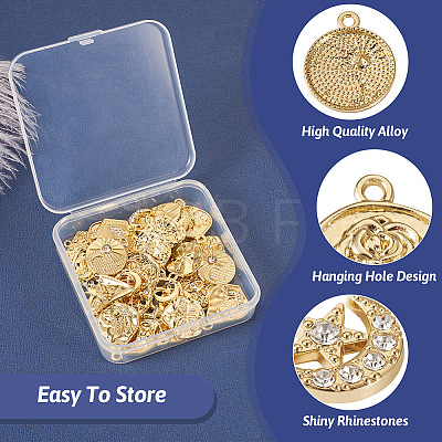 32pcs 16 style Alloy Pendants FIND-TA0001-73-1