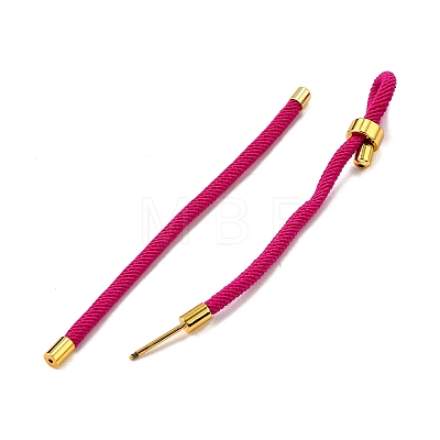 Braided Nylon Cord Bracelet Making MAK-A017-D03-35G-1