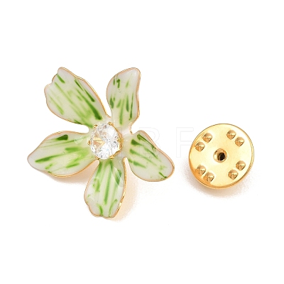 Flower Enamel Pins LS-SA-CBA065A-02D-G-1