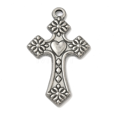 304 Stainless Steel Pendants STAS-P449-03E-P-1