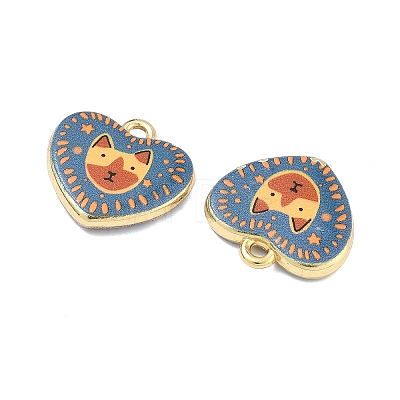 Printed Alloy Pendants PALLOY-P319-07C-07-1