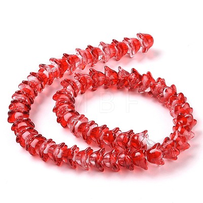 Transparent Glass Beads Strands LAMP-H061-01A-05-1