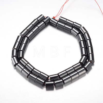 Magnetic Synthetic Hematite Bead Strands G-A164-05D-1