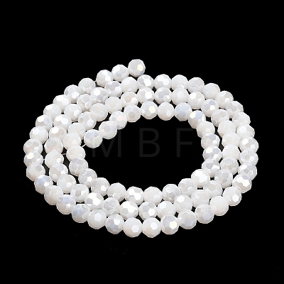 Imitation Jade Glass Beads Stands EGLA-A035-J6mm-B05-1