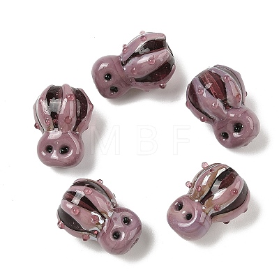 Handmade Lampwork Beads LAMP-R001-04F-1