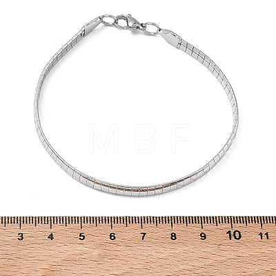 304 Stainless Steel Link Chain Bracelets for Women BJEW-Z178-12P-1