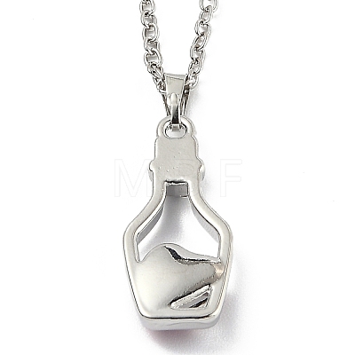 Alloy Resin Pendant Necklaces NJEW-B0003-04P-1