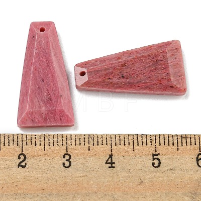 Natural Rhodochrosite Pendants G-G123-02B-1