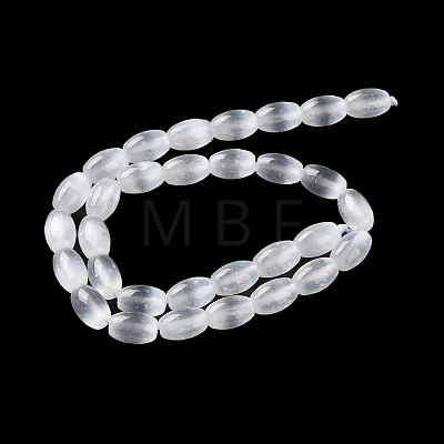 Macaron Color Natural Selenite Beads Strands X1-G-B102-A01-09-1