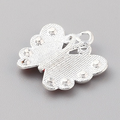 Alloy Enamel Pendants FIND-WH0417-27D-1