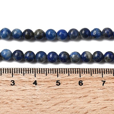 Natural Lapis Lazuli Beads Strands G-F561-5mm-G-1