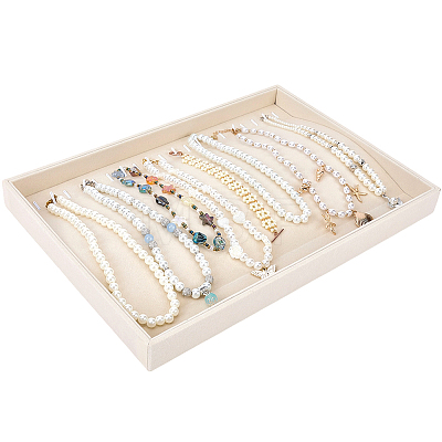 Velvet Necklace Display Organizer Trays NDIS-WH20007-02A-1