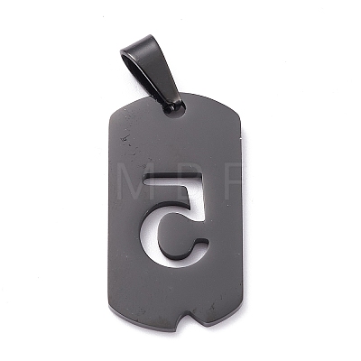 304 Stainless Steel Pendants STAS-H144-02EB-5-1