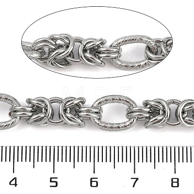 Non-Tarnish 304 Stainless Steel Link Chains CHS-A013-02P-1