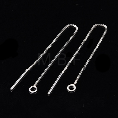 925 Sterling Silver Ear Stud Findings X-STER-I014-01S-A-1