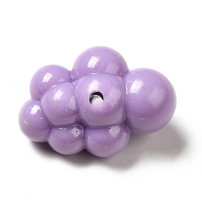 Macaron Color Opaque Acrylic Beads MACR-J122-08B-1