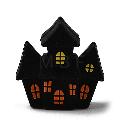 Halloween Silicone Focal Beads LS-SIL-P011-01G-1