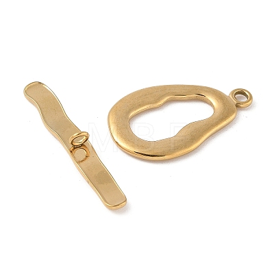304 Stainless Steel Toggle Clasps STAS-Z153-03G-01-1